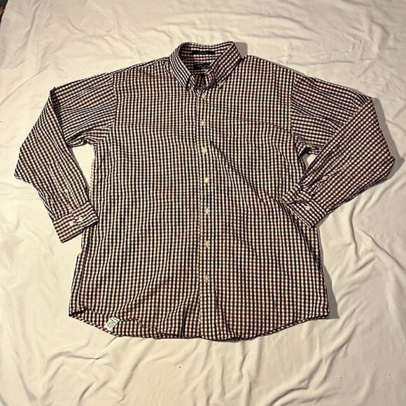 Byron Nelson Men's Checkered Dress Shirt - Picture 1 of 5
